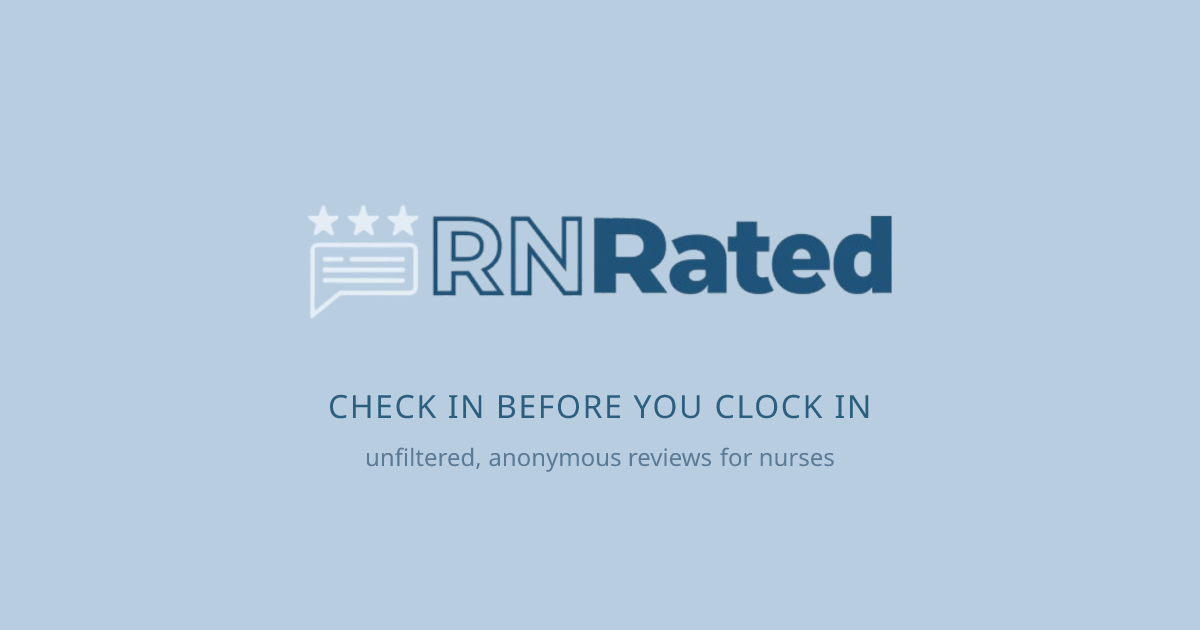 RN Rated - Rate Your Nursing Job